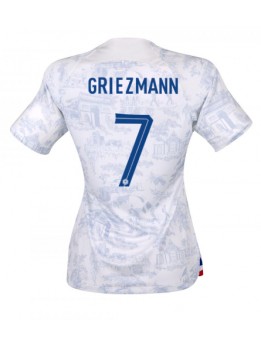 Ženski Nogometna dresi replika Francija Antoine Griezmann #7 Gostujoči SP 2022 Kratek rokav